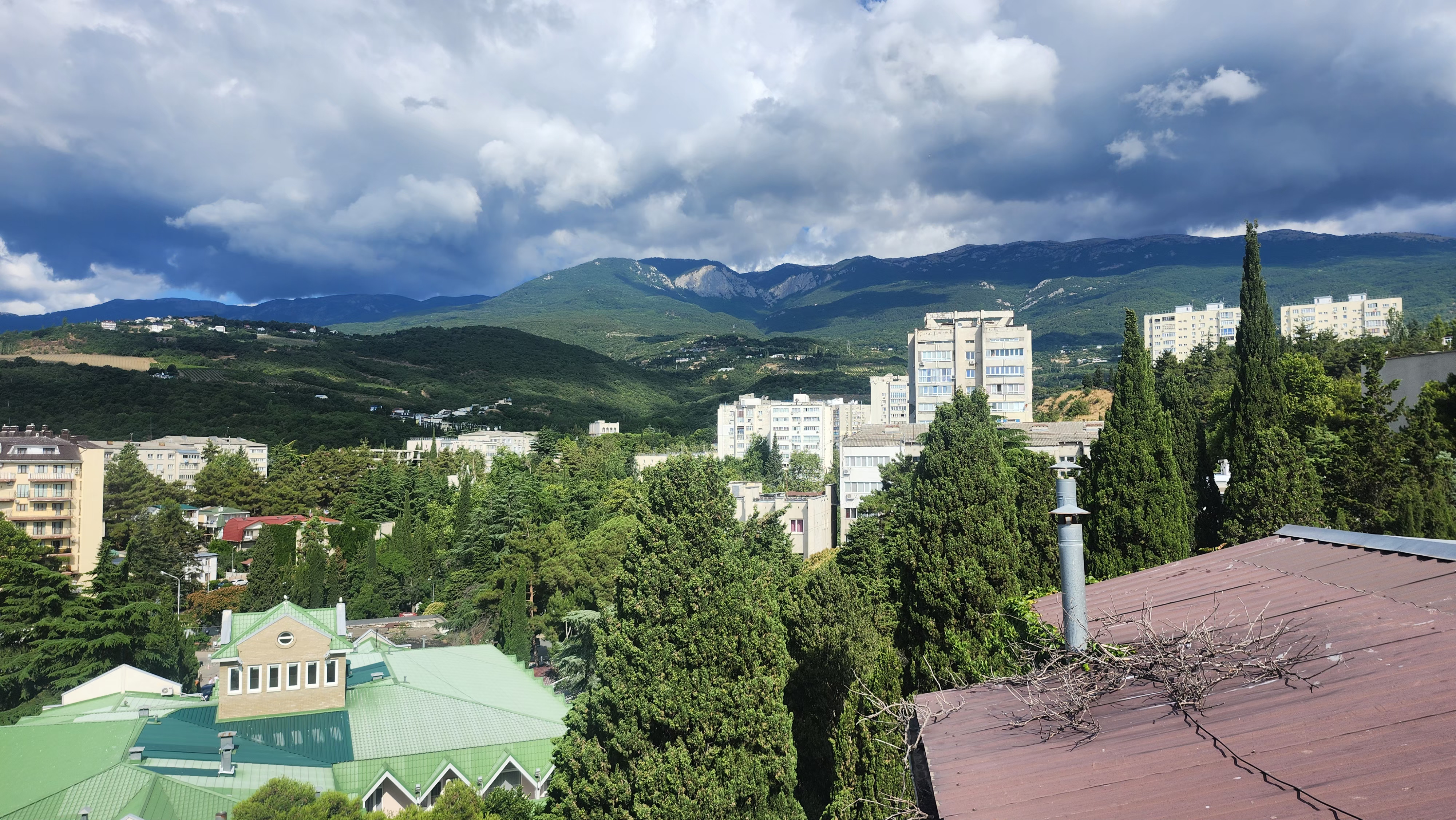 Вид с крыши 2